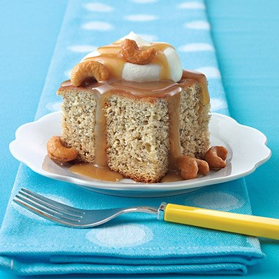 Butter Rum Banana Cake