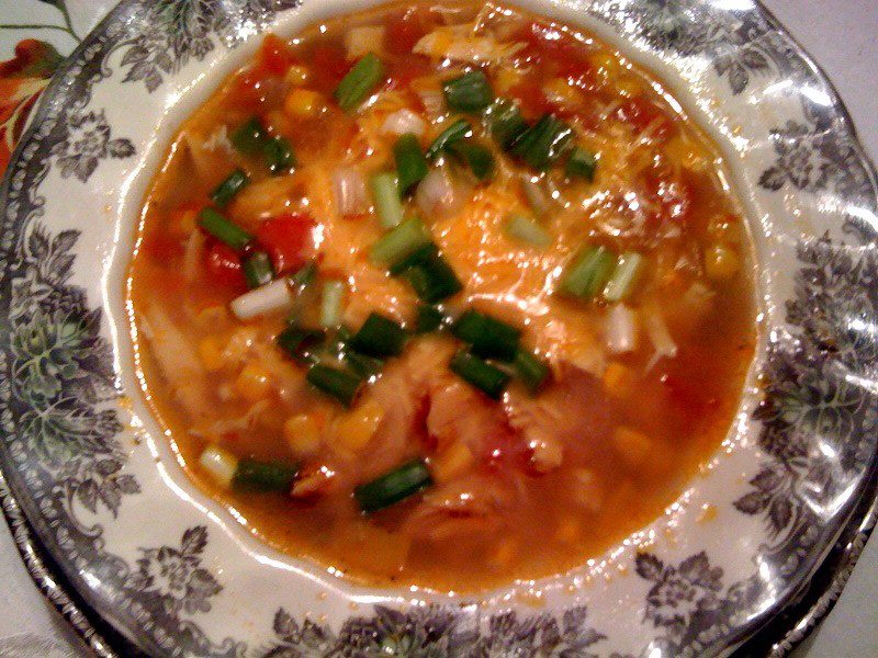 Chicken Fajita Soup