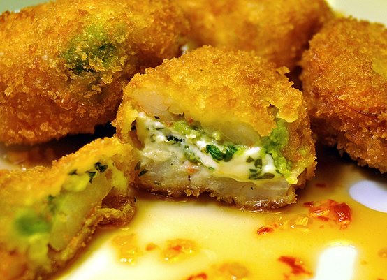 Shrimp Avocado Poppers