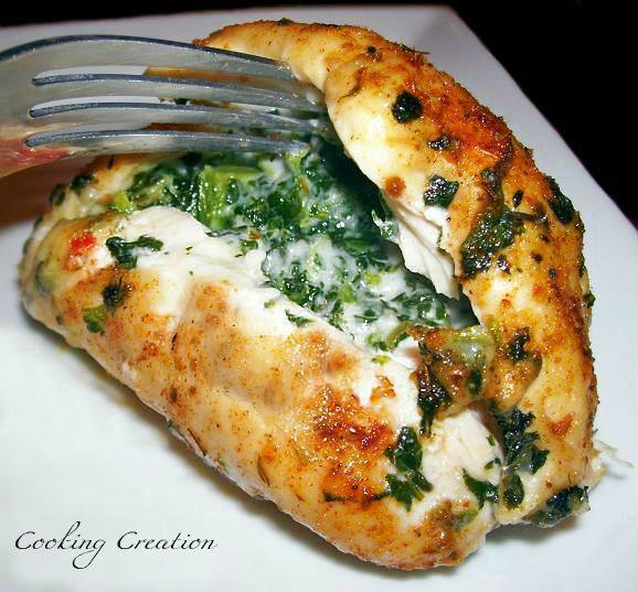 Cajun Chicken Stuffed