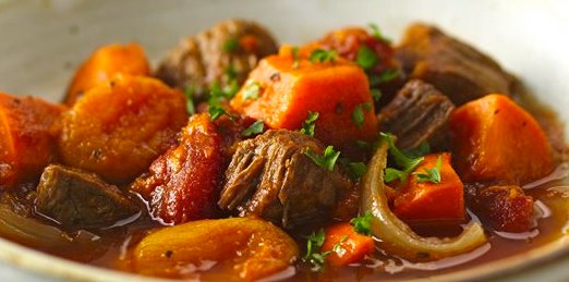 HEALTHY BEEF AND SWEET POTATO STEW