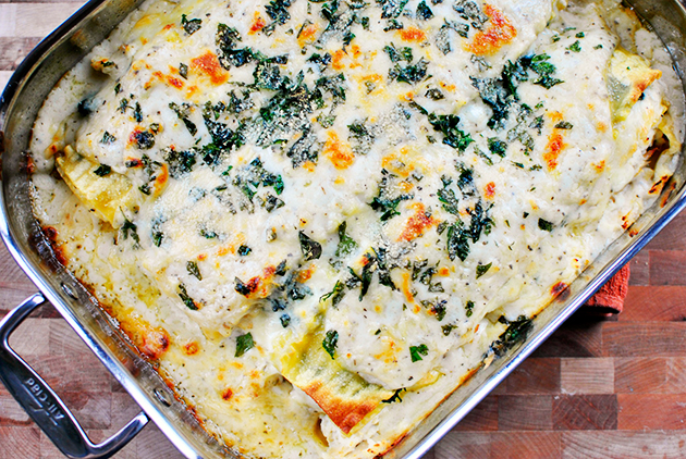 White-Cheese-and-Chicken-Lasagna