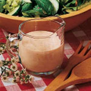 Creamy Garlic French Dressing