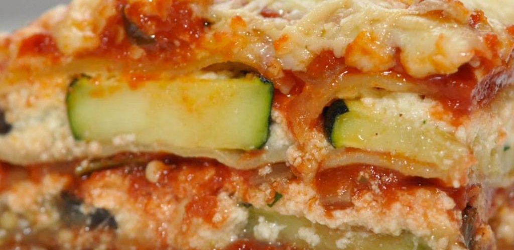 ZUCCHINIEGGPLANT LASAGNA