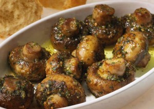 Roasted Garlic Mushrooms