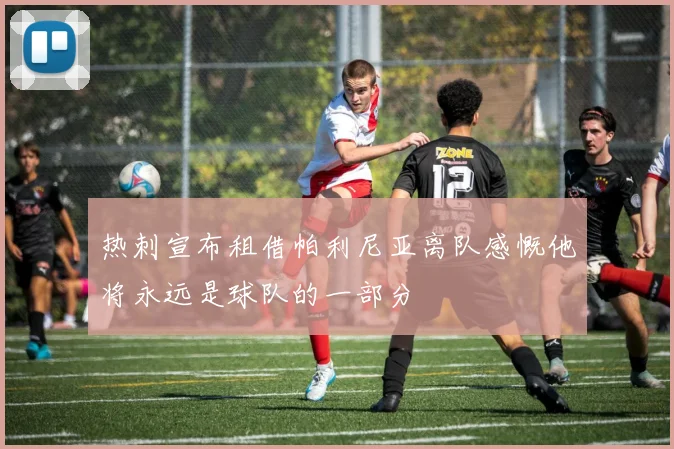 热刺宣布租借帕利尼亚离队感慨他将永远是球队的一部分
