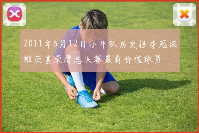 2011年6月12日小牛队历史性夺冠诺维茨基荣膺总决赛最有价值球员