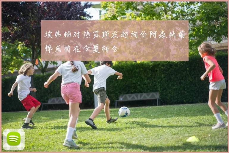 埃弗顿对热苏斯发起询价阿森纳前锋或将在今夏转会