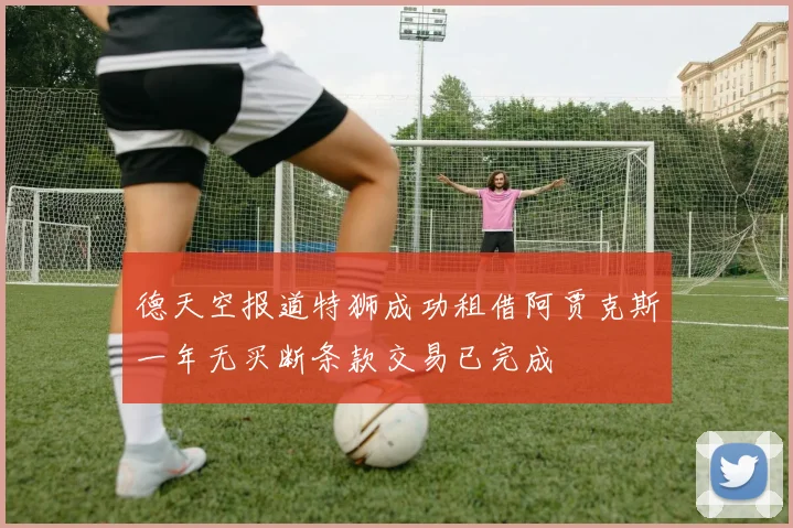 德天空报道特狮成功租借阿贾克斯一年无买断条款交易已完成