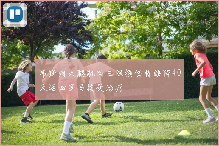 韦斯利大腿肌肉三级损伤将缺阵40天返回罗马接受治疗