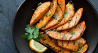 Ingredients: 2 pounds sweet potatoes 3-4 Tbsp olive oil Kosher salt Dressing: 1/4 cup finely chopped fresh cilantro (including tender stems) 1 teaspoon of lime zest or lemon zest 2 […]