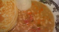 Ingredients: 1 lb. navy or great northern beans 1 cup chopped celery 1 cup chopped onion 1/2 cup grated or shredded carrot 1 Tbs. minced garlic 1 ham hock or meaty […]