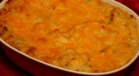 Ingredients: 6 large potatoes (7 or 8 if they are on the small side) 4 oz. cream cheese 2 Tbs. butter 2 cups shredded cheddar cheese 1/4 cup buttermilk 1/4 cup […]