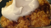 Ingredients: 8″ casserole dish 4 cups apples, sliced thin 3/4 cup brown sugar 1/2 cup self rising flour 1/2 cup minute oats 1/3 stick butter, softened 3/4 tsp Cinnamon Directions: […]