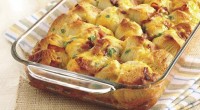 Ingredients: 1 (16.3 oz) Pillsbury Grands Flaky Layers Biscuits (I used the buttery flavor). 1 egg 2 tablespoons milk 3/4 cup diced ham 1/4 cup thinly sliced green onion 1/2 […]