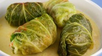 Ingredients: 10 green cabbage leaves 1/2 pound ground turkey or ground chicken meat (extra lean is a healthy choice) 1 yellow onion finely diced 2 tablespoon olive oil 2 cloves […]