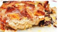 Ingredients for: Homemade Bread Pudding 4 cups (8 slices) cubed white (or cinnamon raisin) bread 1/2 cup raisins (if using only white bread) 2 cups milk 1/4 cup butter 1/2 […]