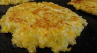 Ingredients: 1 head cauliflower 2 large eggs 1/2 c cheddar cheese, grated 1/2 c panko 1/2 t cayenne pepper (more of less to taste) salt olive oil Directions: Cut cauliflower […]