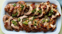 Ingredients: 5 tablespoons extra-virgin olive oil, plus more for brushing 4 slices bacon, chopped 8 ounces cremini mushrooms, thinly sliced Kosher salt and freshly ground pepper 1 clove garlic, finely […]