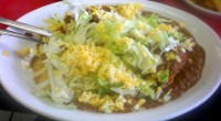 Ingredients: 1 pkg Burrito size tortillas 1 can refried beans 1 pound of hamburger 1 can chopped green chilies 1/2 pkg of chopped green onion Directions: Brown your hamburger and […]