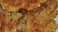 Ingredients: 2 cans of apple pie filling (you can also use cherry, blueberry, etc.) 1 box of yellow cake mix 2 sticks of butter, melted (1 cup) 1/2 cup caramel […]