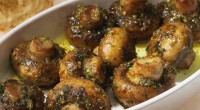 Ingredients: 16 even-sized open cup mushrooms, stalks cut level 3 tbsp corn or vegetable oil 1/4 c unsalted butter, softened 3 cloves garlic, chopped very finely 2 tbsp fresh thyme, […]