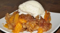 Ingredients: 3/4 cup uncooked old fashioned oats 2/3 cup brown sugar 3/4 cup granulated sugar 1/2 cup biscuit baking mix (like bisquick) 3/4 tsp ground cinnamon 5 fresh peaches, peeled […]