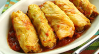 Ingredients: (Makes about six servings) 12 cabbage leaves 1 cup cooked white rice (cook in beef broth for added flavor) 1 egg, beaten 1/4 cup milk 1/2 cup minced onion […]