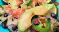 Ingredients: 2-3 Fresh Zucchini, cut into 1/4-1/2 thick slices Can of Black Beans, rinsed and drained 1 Fresh Tomato 1/2 Fresh Red Onion, diced 1 Fresh Avocado, sliced Olive Oil […]