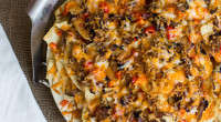 Ingredients: 1 bag tortilla chips 2 cups pulled pork 1 onion, diced 1 red pepper, diced 2 cups grated cheese (cheddar and/or monterey jack) Directions: Preheat grill or oven to […]