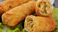 Ingredients: 20-24 egg roll wrappers (thawed, if frozen) 1 pound ground chicken 1 cup carrot, shredded 1 cup cabbage, shredded 1 stalk green onion, finely chopped 1 clove garlic, minced […]