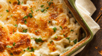 Homemade Cheesey Scalloped Potatoes with Parsley Flakes Ingredients: 3 tablespoons butter, plus butter for greasing baking dish 1 clove garlic, halved 6 medium potatoes, peeled and sliced (about 5 cups) […]