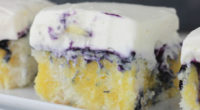 This Blueberry Cheesecake Poke Cake is a fresh vanilla cake filled with cheesecake pudding and a sweetened blueberry sauce. Best of all, it is topped with a cream cheese whipped […]