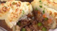 Ingredients: 1/2 Onion 1 Carrot 500g lean beef mince 50 g frozen peas worcestershire sauce 1/2 tsp thyme 190 ml beef stock 1 Tbsp flour salt pepper knob of butter […]