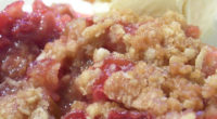 Ingredients: 1 cup white sugar 1 tablespoon instant tapioca 1 tablespoon cornstarch 1/8 teaspoon salt 4 cups rhubarb, cut into 1/2 inch pieces 1 cup raspberries 1/2 cup brown sugar […]