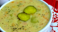 Ingredients: 5-1/2 cups chicken broth 1-3/4 pounds russet potatoes, peeled and quartered 2 cups chopped carrots (smaller dice) 1 cup chopped dill pickles (smaller dice ~ about 3 large whole […]