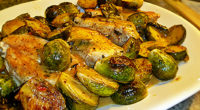 Ingredients: 2 tablespoons olive oil, divided 4 (6-ounce) skinless, boneless chicken breast halves 3/8 teaspoon salt, divided 1/4 teaspoon freshly ground black pepper 3/4 cup fat-free, lower-sodium chicken broth, divided […]