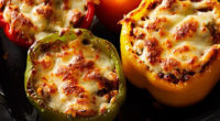 Ingredients: 4 large bell peppers (about 2 pounds) 2 cups small cauliflower florets 2 tablespoons extra-virgin olive oil, divided Pinch of salt plus 1/2 teaspoon, divided Pinch of ground pepper […]